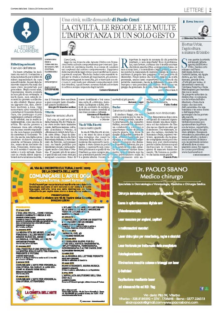 Corriere della Sera - 29092018